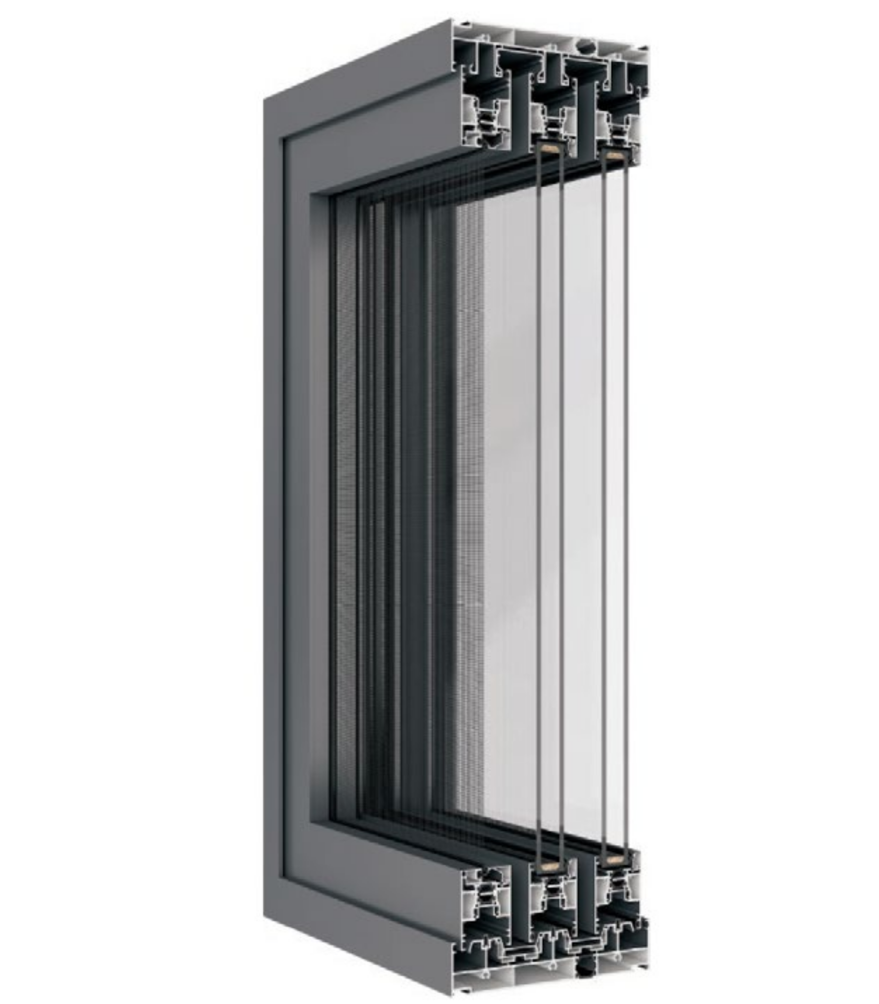 VLX 150 Heavy-Duty Sliding Door in Woodland Hills, CA | Hale Windows Woodland Hills - detail 2