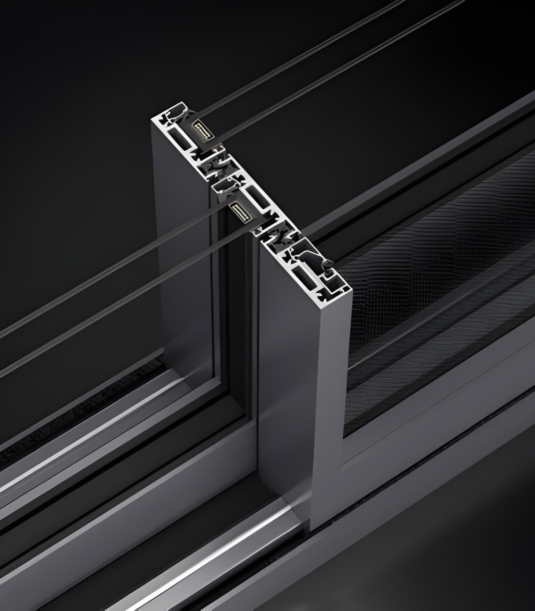 VLX 150 Heavy-Duty Sliding Door in Woodland Hills, CA | Hale Windows Woodland Hills - detail 4