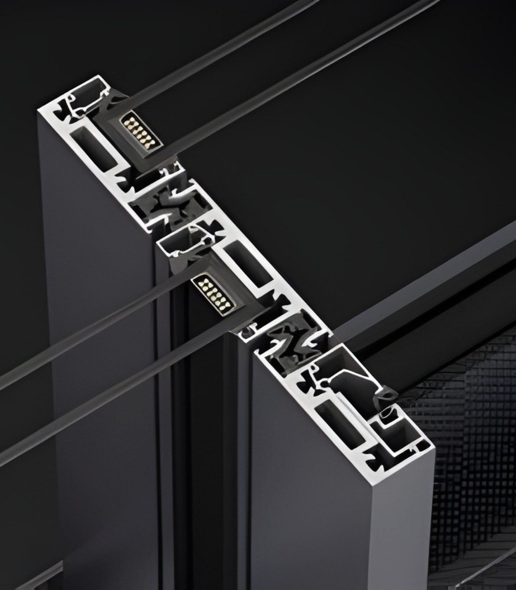 VLX 138 Panoramic Sliding Door in Woodland Hills, CA | Hale Windows Woodland Hills - detail 3